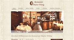 Desktop Screenshot of mutterwittig.de