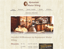 Tablet Screenshot of mutterwittig.de